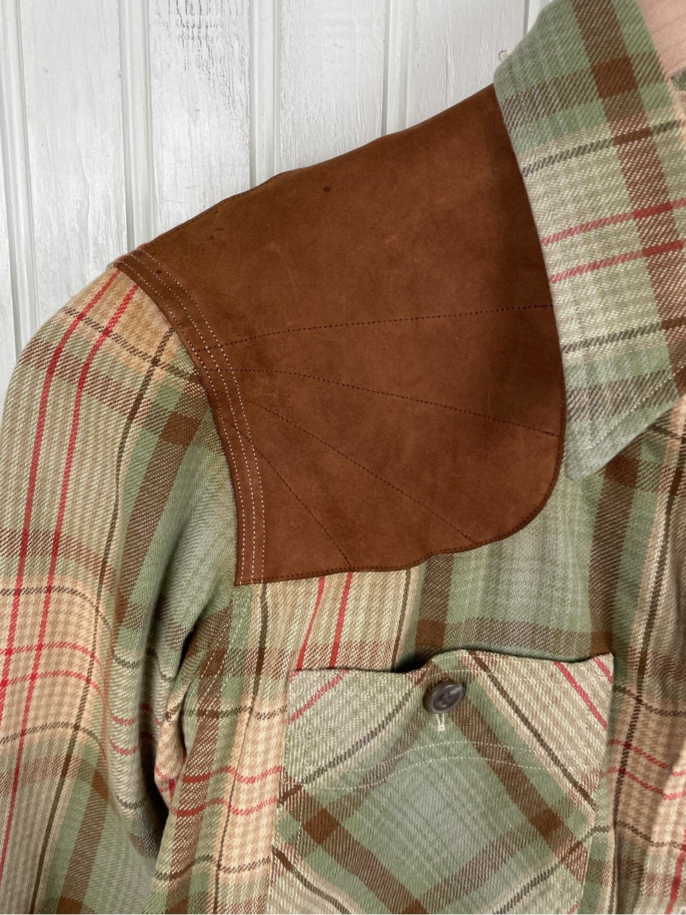Vintage Ralph Lauren Women's Plaid Long Sleeve Hunting Shirt Size 4 Equestrian - Picture 5 of 9